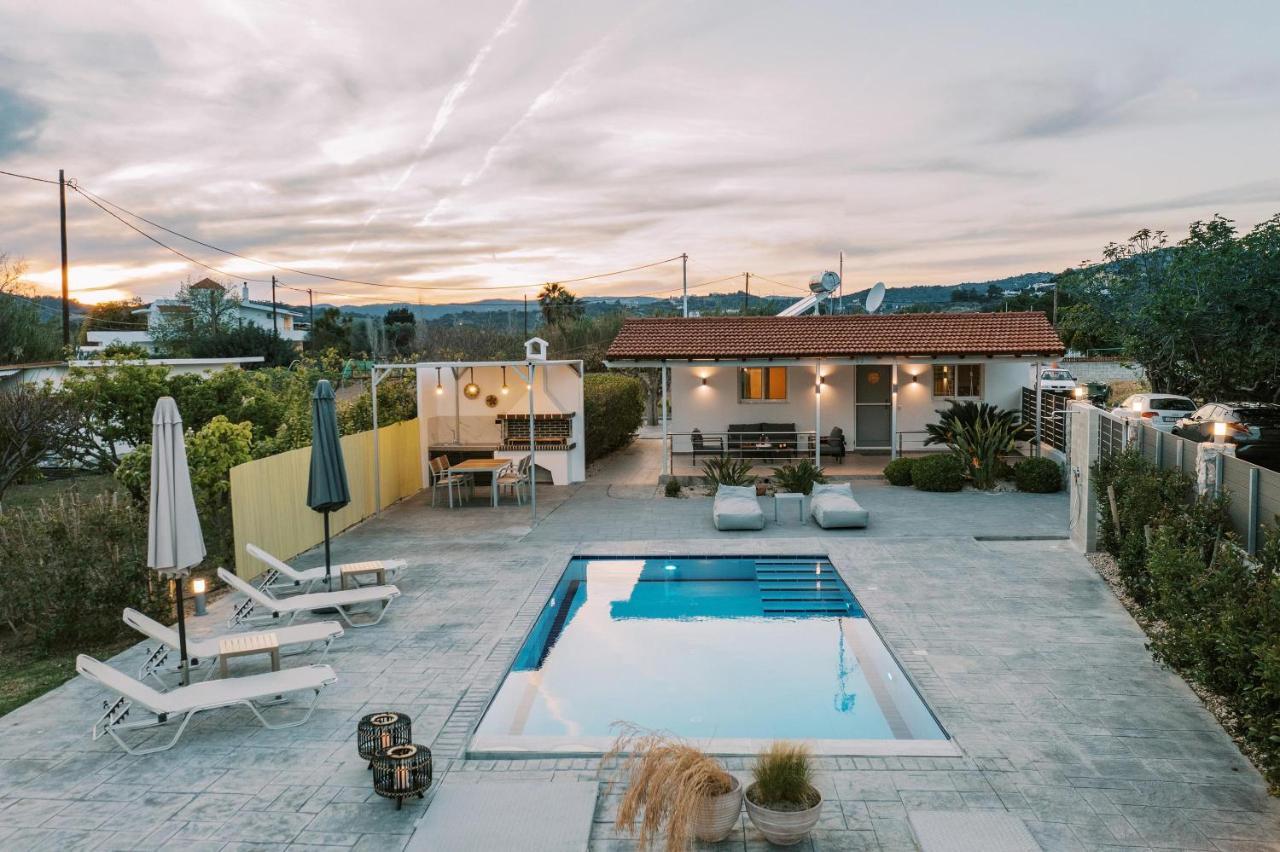 Reni Garden House Villa Afantou Eksteriør billede